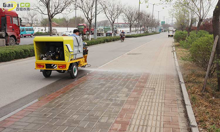 電動(dòng)高壓清洗車
