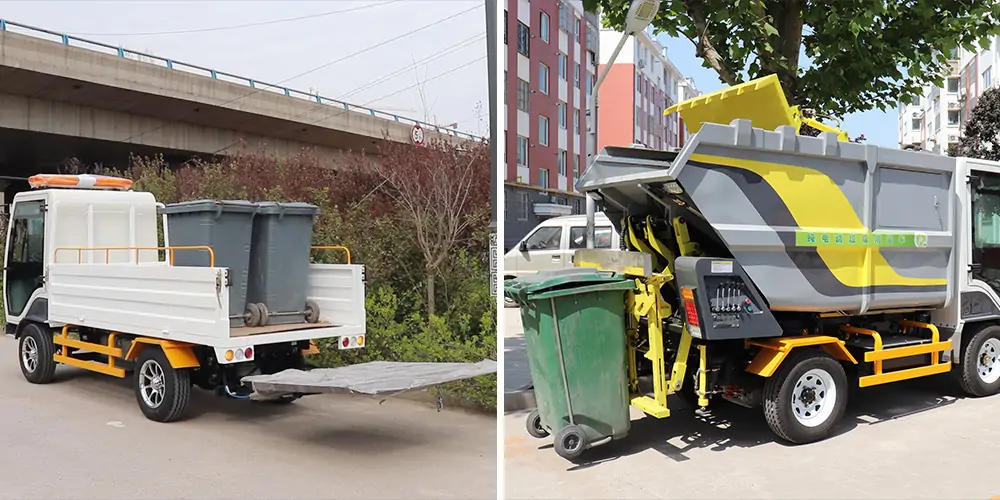 物業用垃圾車，物業垃圾車，后裝式垃圾清運車，垃圾清運車