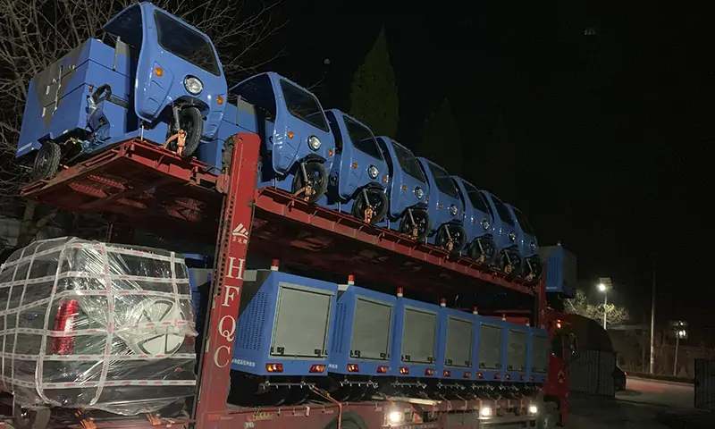 小型高壓清洗車發(fā)貨實拍！助力北京環(huán)衛(wèi)，共建美好生活環(huán)境！