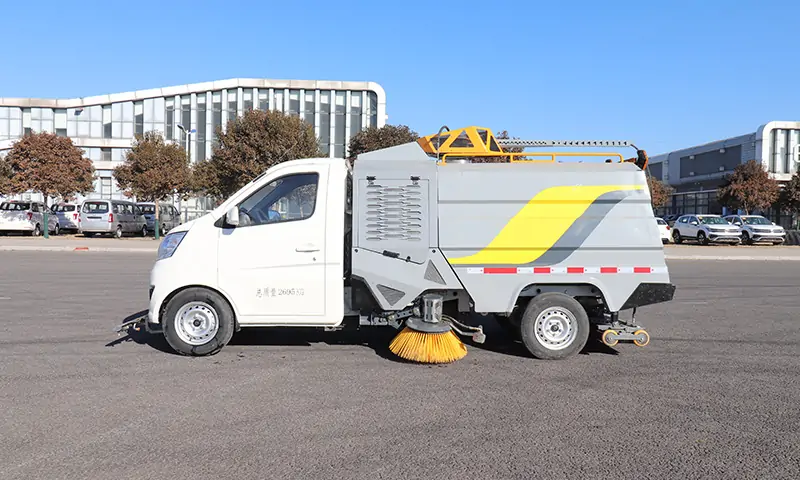 綠色行動，城市清潔新時代：純電動洗掃車全面上市